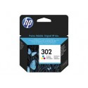 Cartouche d'origine HP 302 couleurs (cyan, magenta, jaune)