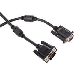 MCL MC340BZ-2M Câble écran VGA / SVGA HD15 mâle / mâle 2 m