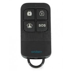 Avidsen 100724 Télécommande IR sans fil Skydda Boutons Noir