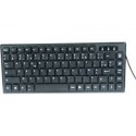 Clavier USB filaire AZERTY compact Noir