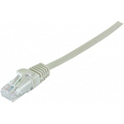 Cordon RJ45 catégorie 6A U/UTP snagless gris - 5 m
