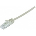 Cordon RJ45 catégorie 6A U/UTP snagless gris - 20 m