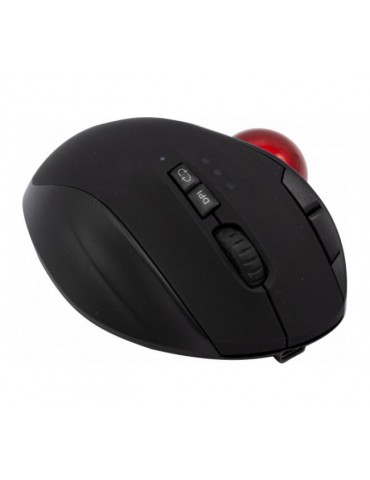DACOMEX Souris trackball TM350-WBT 2,4Ghz et Bluetooth rechargeable