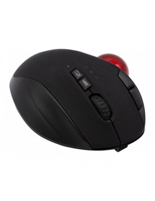 DACOMEX Souris trackball TM350-WBT 2,4Ghz et Bluetooth rechargeable