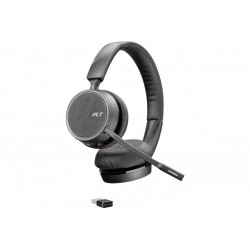 PLANTRONICS Voyager 4220 Casque BT+ clé USB-A - 2 écout.