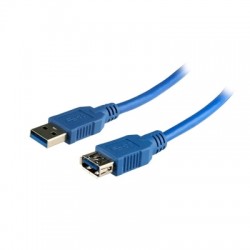 Connectland EXT-USB-V3-1M Rallonge USB v3.0 A mâle vers A femelle 1m