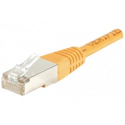 Cordon RJ45 patch F/UTP CAT 5e Orange - 2,00 m