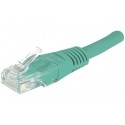 Cordon RJ45 catégorie 6 U/UTP vert - 3 m