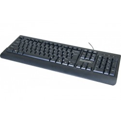 Clavier Standard USB noir QWERTY (US/¦)